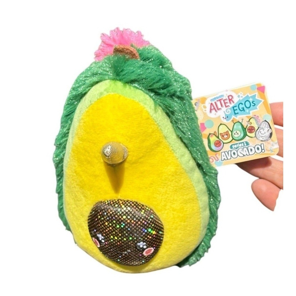 Squishable Alter Egos Avocado Unicorn Kids 7" Green Excellent Sparkly Plush Toy